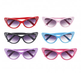 Cat eye children's glasses assorted colors
