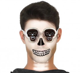 Óculos com caveiras