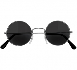 Glasses with black smoke lenses