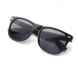 Black special agent glasses