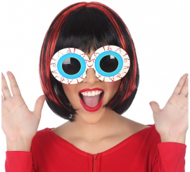 Óculos sangrentos para olhos arregalados
