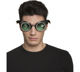 Óculos Steampunk Verdes