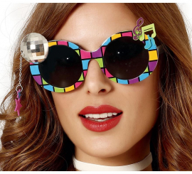 Multicolor Disco Glasses