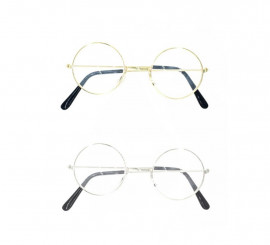 Óculos redondos de cientista em cores sortidas