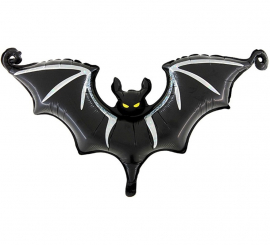 63 cm Bat Metallic Foil Balloon