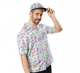 Boné Azul dos anos 90 Masculino