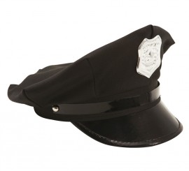 Police Cap with Badge