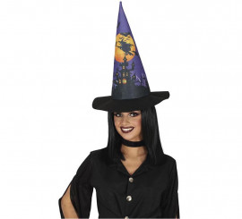 Blue Night Witch Hat