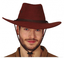 Chapéu de Cowboy Marrom