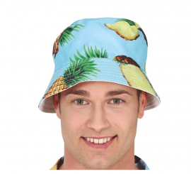 Chapéu havaiano de abacaxi para adultos