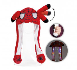 Chapéu de herói com orelhas com luz e movimento