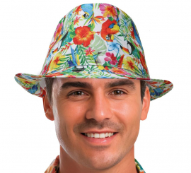 Adult Tropical Flora and Fauna Hat