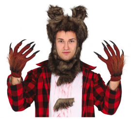 Luvas de Lobisomem com Garras