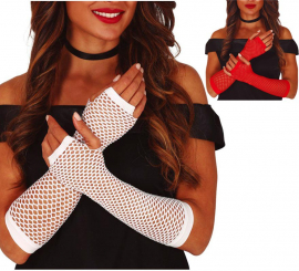 Luvas de malha de 26 cm em várias cores