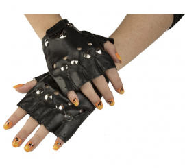 Luvas sem dedos para motociclista