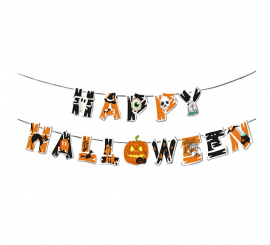 2.4m Pumpkin Garland