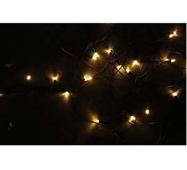 Garland of 50 LEDs IP44 white waterproof