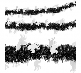 300cm Tinsel Ghost Garland