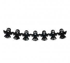 3 meter black ghost garland