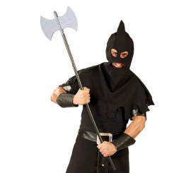 Machado de carrasco em plástico de 120 cm. para o Halloween