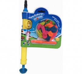 Inflador de 30 cm com balões