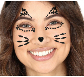 Kitten Adhesive Facial Jewelry