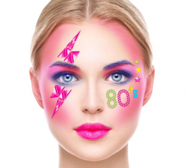 Facial Jewelry from the 80s