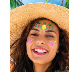 Tropical Facial Jewelry