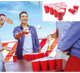 Beer Game: 12 Glasses and 15 Balls