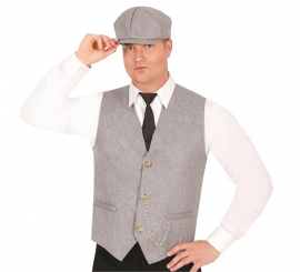 Adult Gangster Kit: Hat and Vest