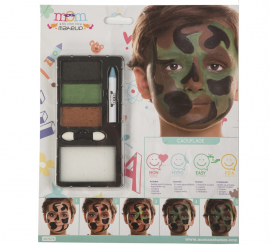 Children's Camouflage Makeup Kit