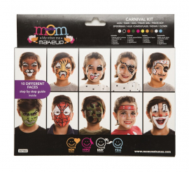 Deluxe Children's Carnival Makeup Kit