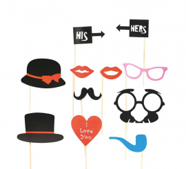 Kit Photocall com 12 peças