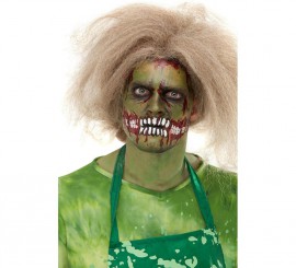 Green Zombie Makeup Sheet