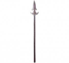 Lança com caveiras removíveis 142 cm