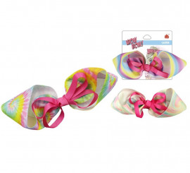 Laços gradientes rosa estampados de 12 cm em cores sortidas