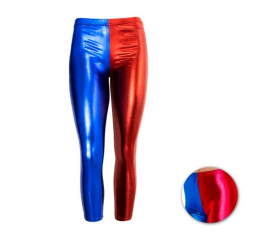 Clown Villain Metallic Leggings for women