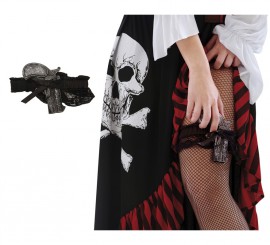 Liga de piratas com arma