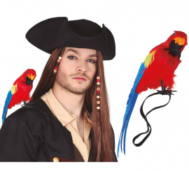 Parrot with 30 cm Shoulder Elastic