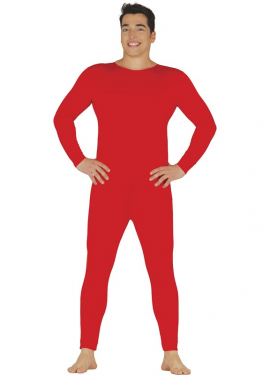 Red jersey or jumpsuit for men