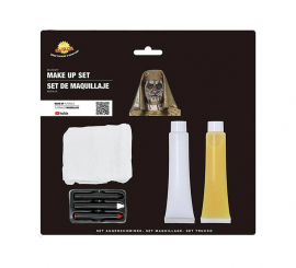 Maquiagem de múmia escura