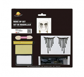 Maquiagem de freira escura