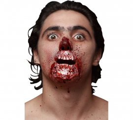 Maquiagem FXs Latex Zombie Boca e Nariz