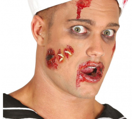 Bug Filled Wound Makeup FXs