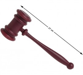 Martelo do juiz de 27 cm