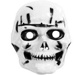Máscara de caveira de plástico
