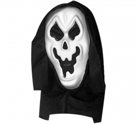 Máscara com capuz Killer Ghost e olhos de rede