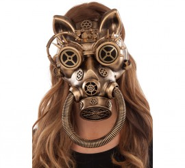 Steampunk Cat Mask
