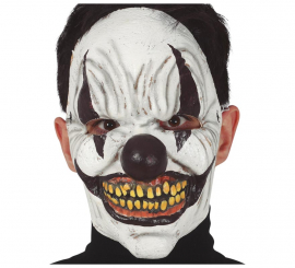 Máscara de palhaço arlequim