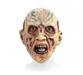 Máscara facial queimada de látex